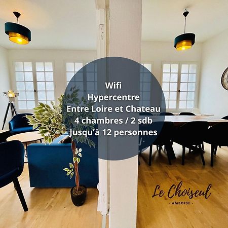 אמבואה Le Choiseul - T5 Entre Loire Et Chateau Royal - Manoir De La Concorde מראה חיצוני תמונה